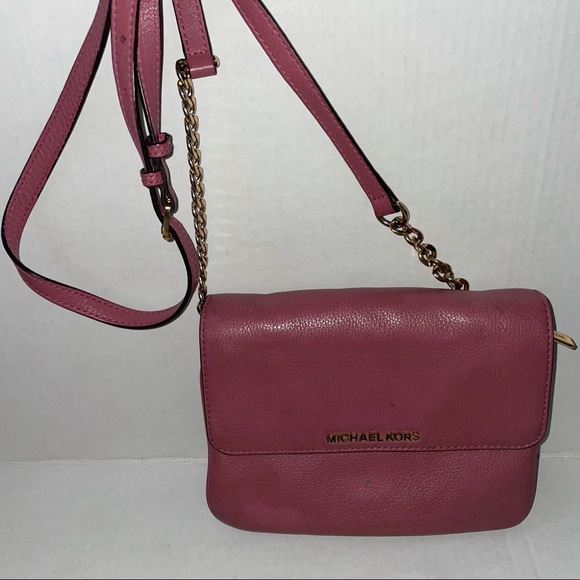 Michael Kors Bedford Pebbled Leather Crossbody Bag - Picture 4 of 8